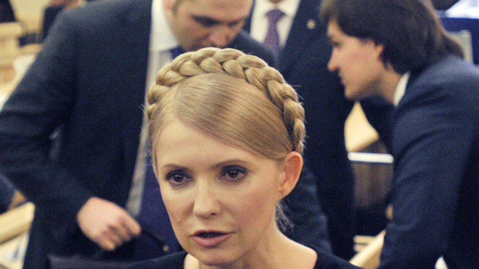 Tymošenkova  za ňou ľudia