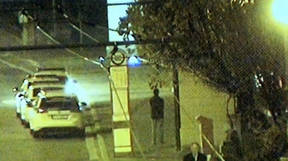 Prešov - záber z priemyselnej kamery na políciu