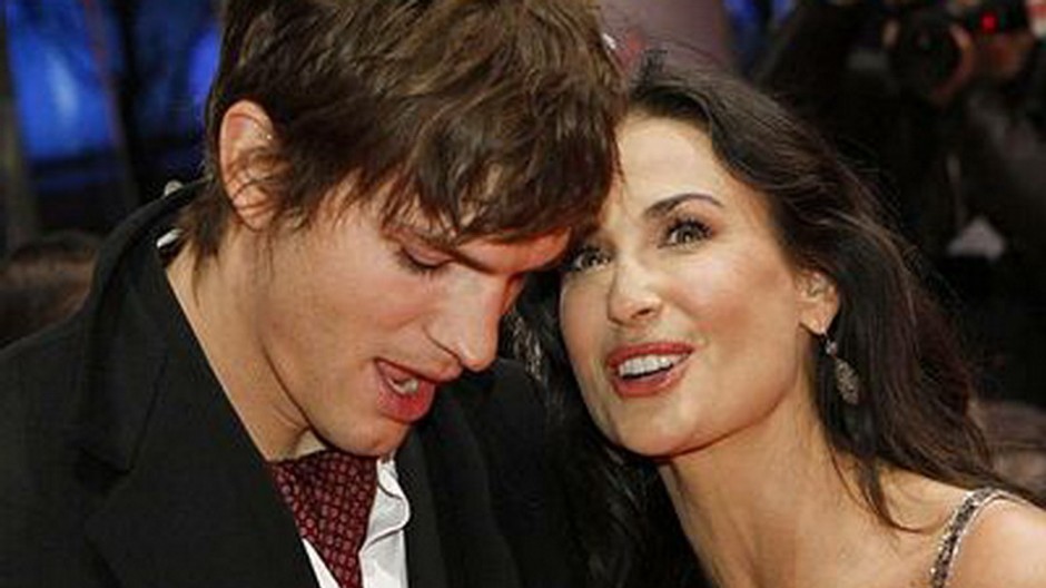 Ashton kutcher a Demi Moore