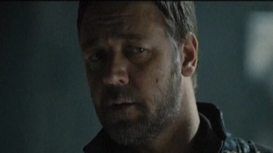 Russell Crowe vo filme Robin Hood