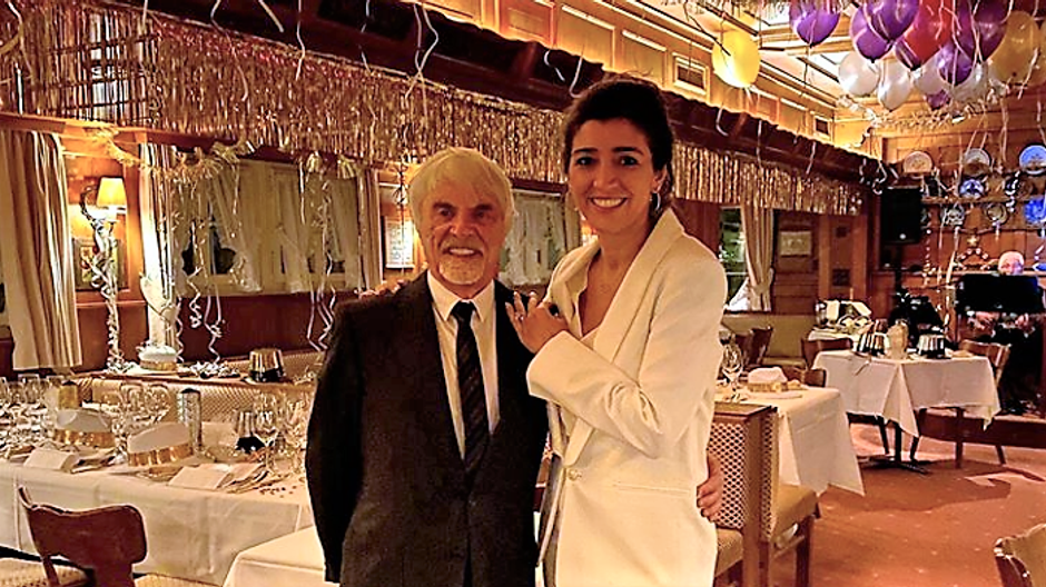 Bernie a Fabiana Ecclestone