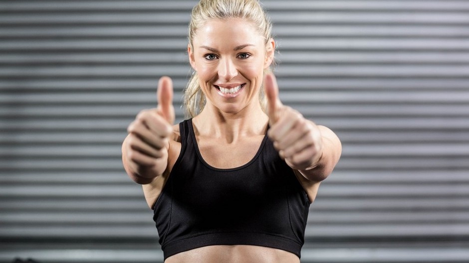 fit žena