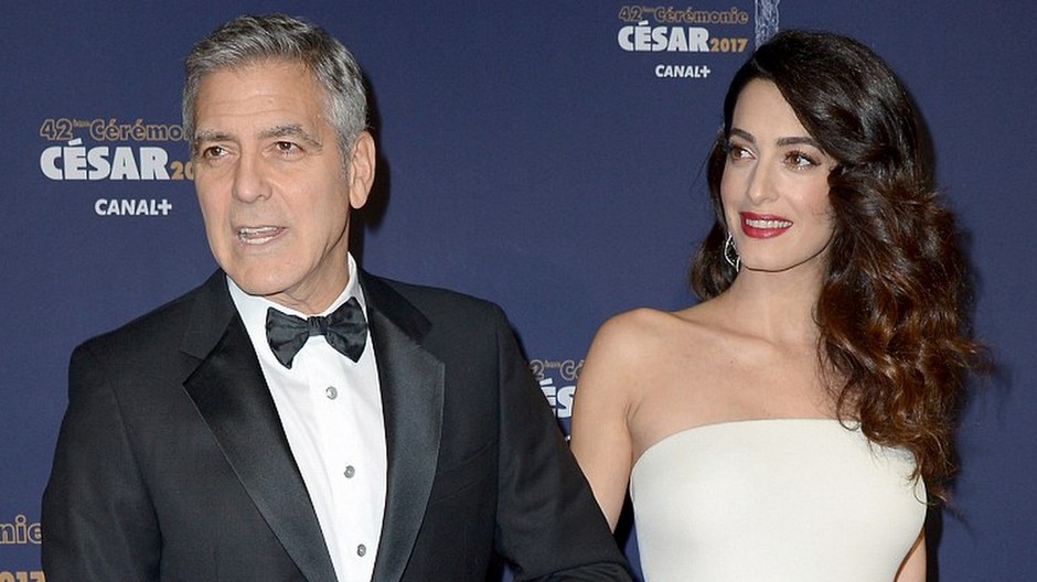 George Clooney s manželkou Amal