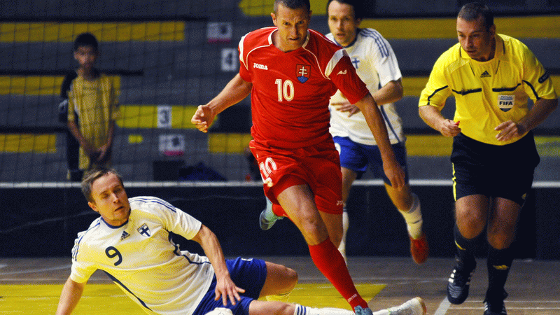 Futsal, Slovensko-Fínsko