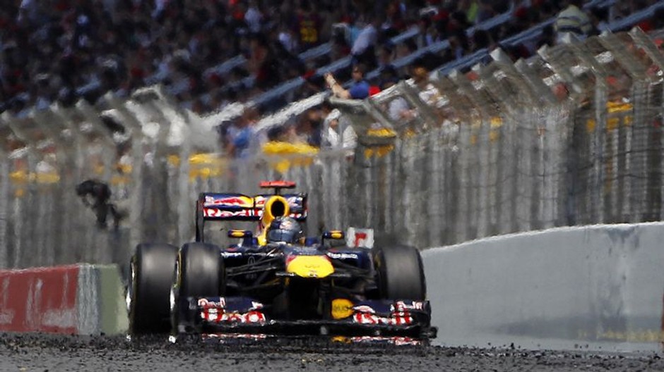 Sebastian Vettel na VC Španielska