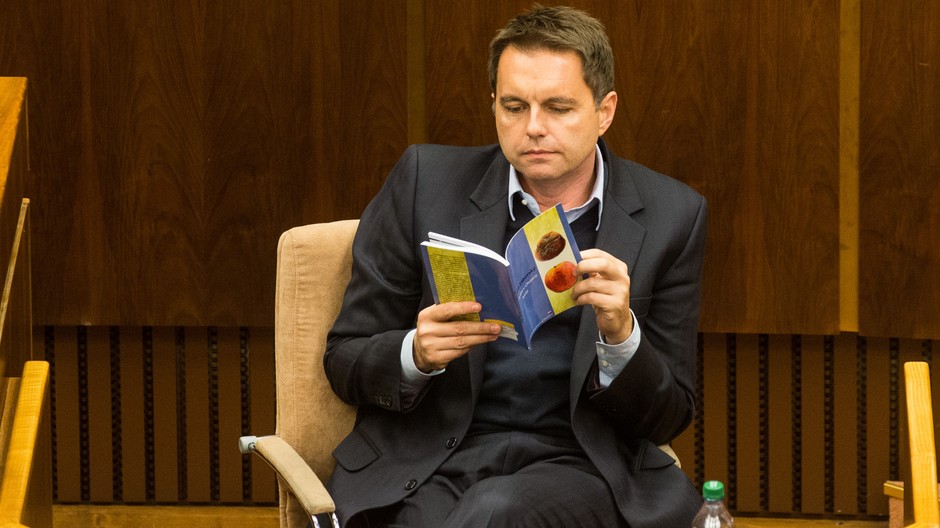 Peter Kažimír na 27. schôdzi parlamentu