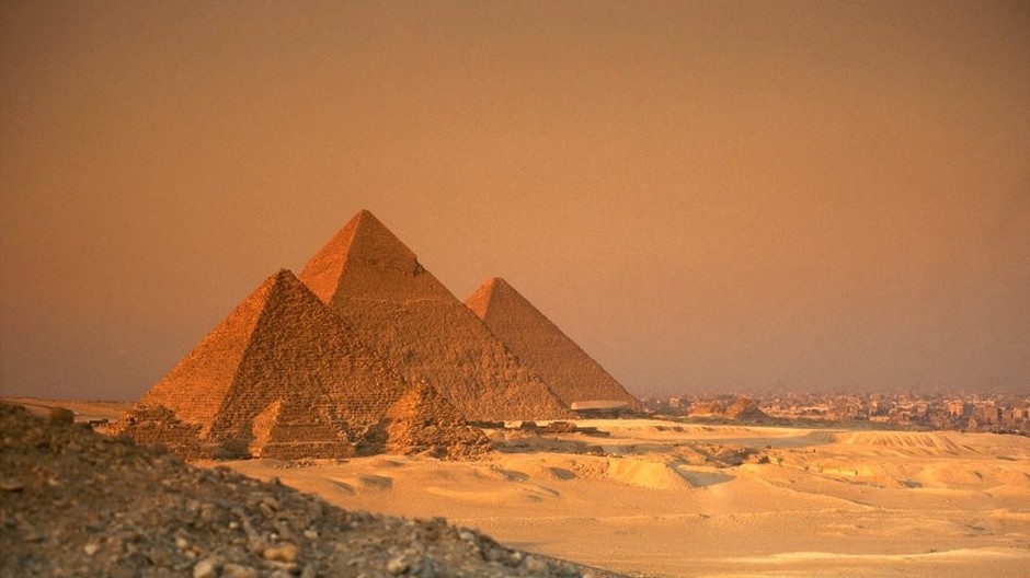 Pyramídy v Gíze, Egypt