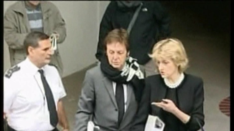 McCartney pri rozvode