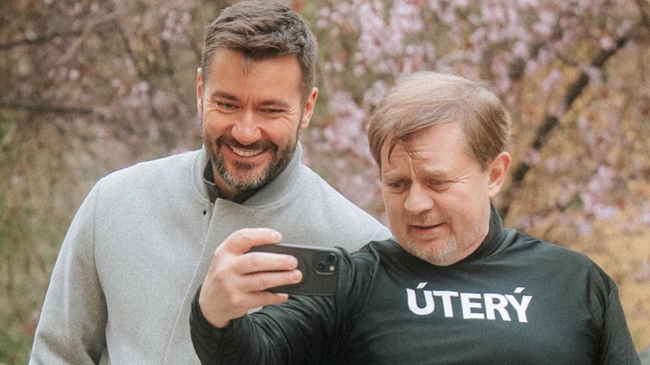 Marek Ztracený a Petr Čtvrtníček