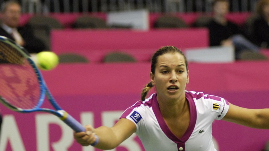 Dominika Cibulková - FedCup, Brno, február 2008