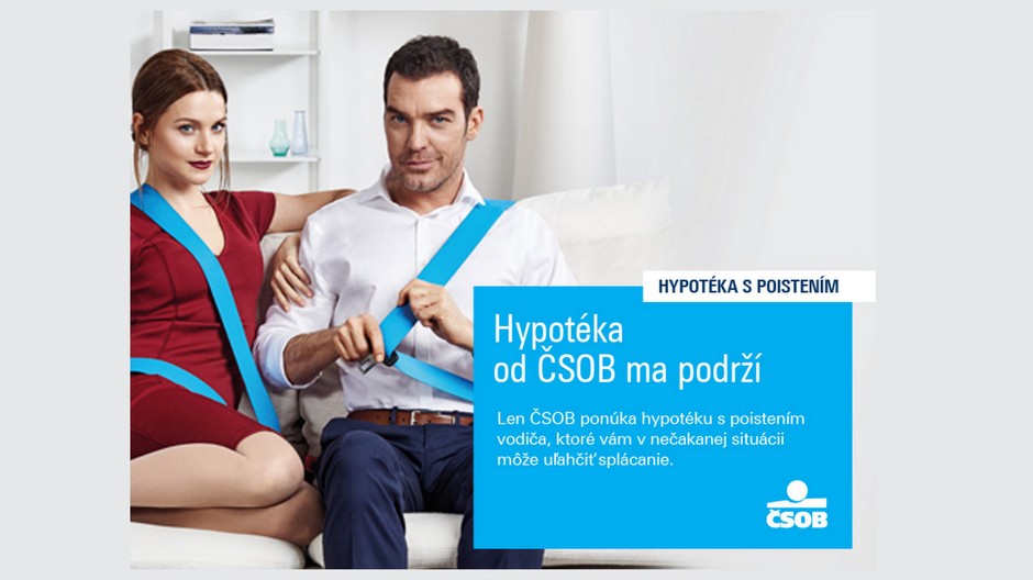 ČSOB hypotéka s poistením