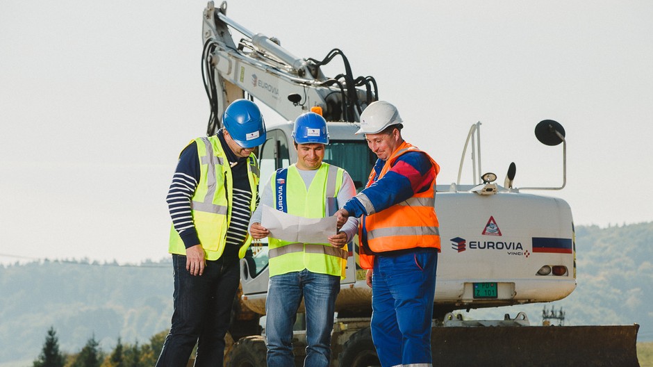 Eurovia, stavba, diaľnice, PR článok, 