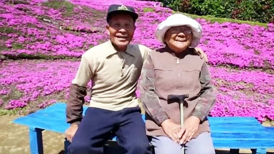 Japonsko, manželia, záhrada