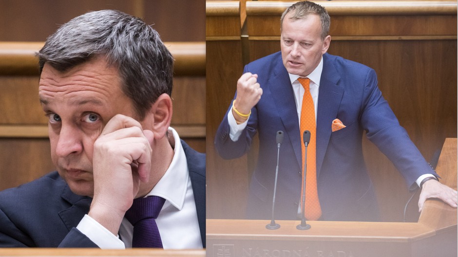 Andrej Danko a Boris Kollár