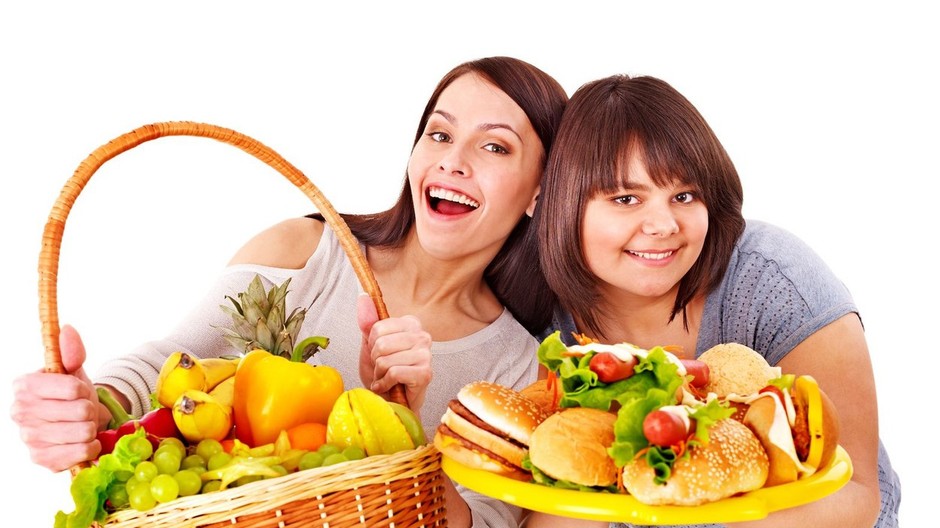 chudá verzus tučná