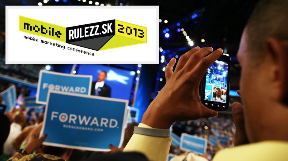 Smartfón mobil koláž logo konferencia MobileRulezz 2013