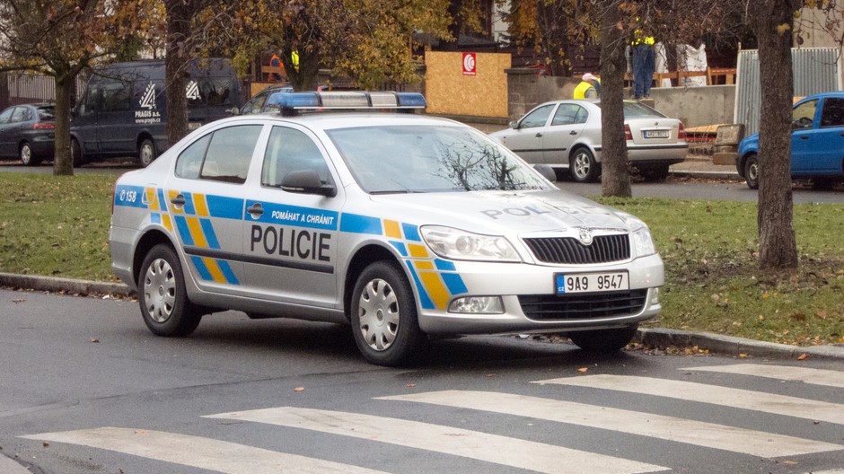 Česká republika polícia ČR auto ilsutračné foto