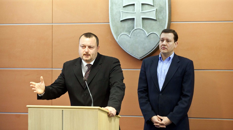 Milan Krajniak a Daniel Lipšic