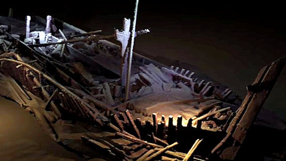 vrak, lode, Čierne more