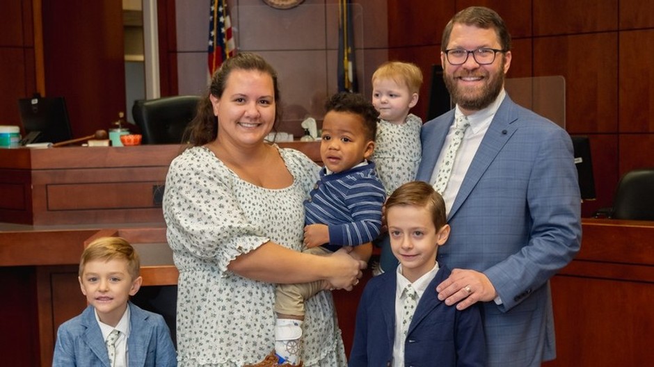 Brittany Tyler s rodinou