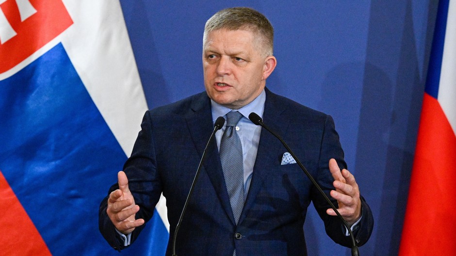 Robert Fico (Slovensko), Péter Magyar (Maďarsko), Donald Tusk (Poľsko) a Andrej Babiš (Česko)