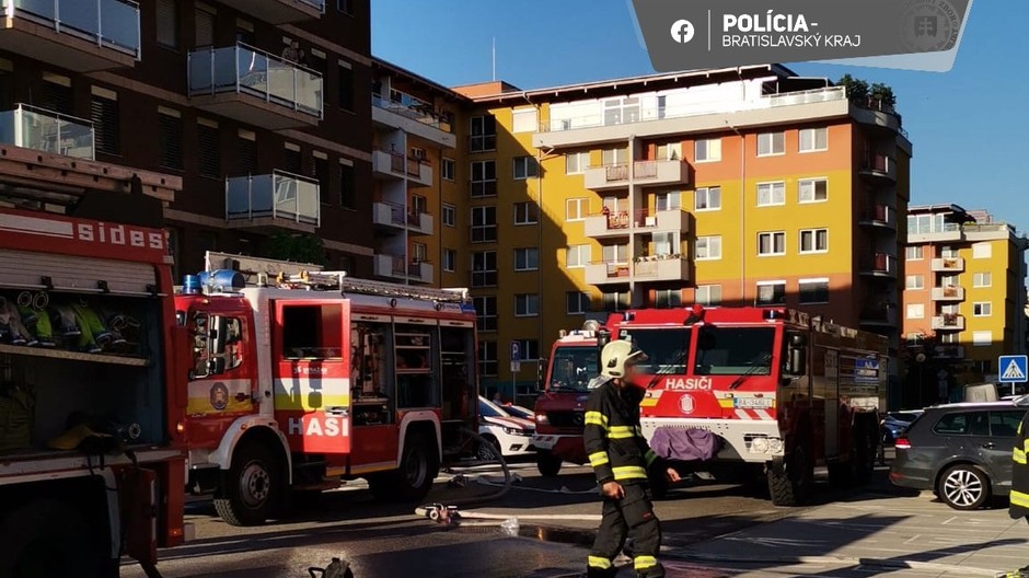 Petržalka požiar 2