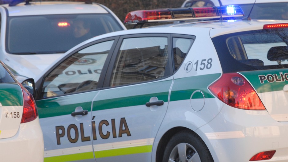 policajné auto - ilustračné foto