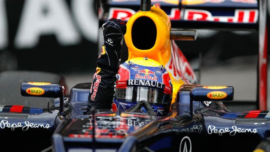 Mark Webber v Monacu