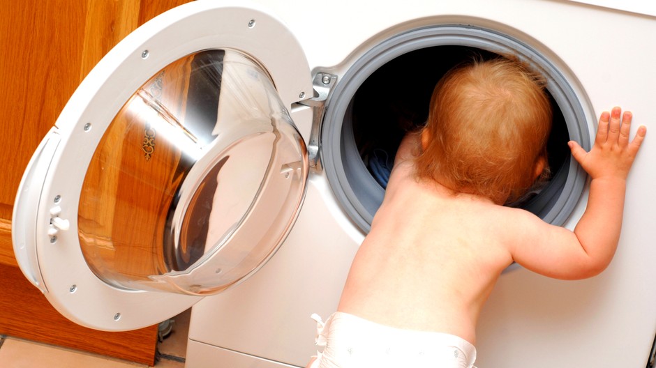 Dieťa v práčke