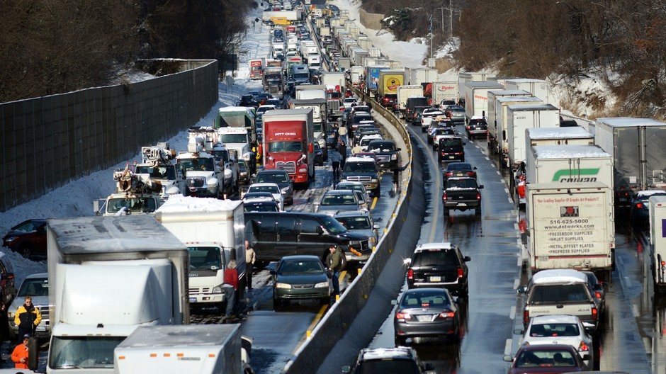 nehoda reťazová diaľnica ilustračné foto