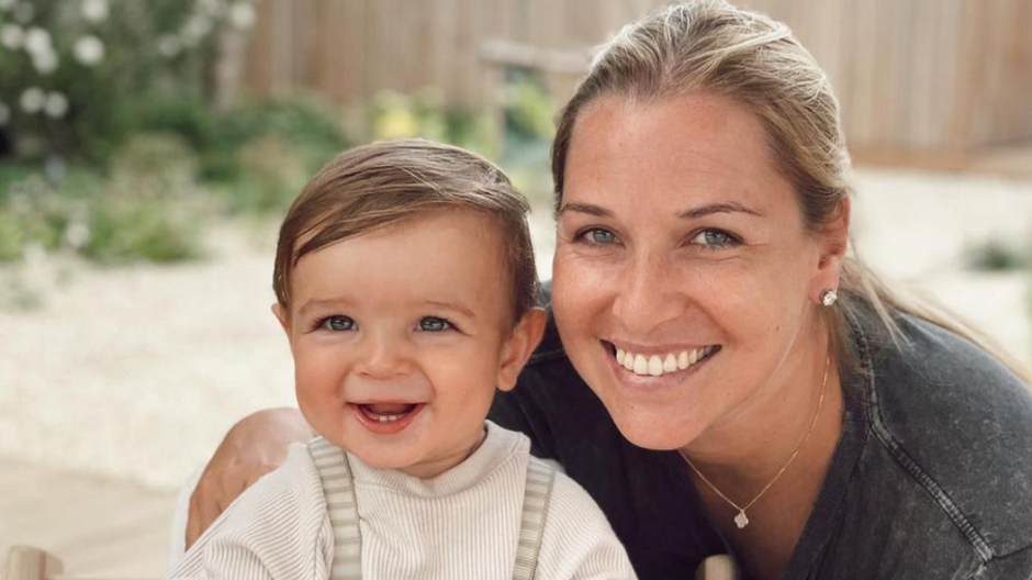 Dominika Cibulkova s Jakubkom