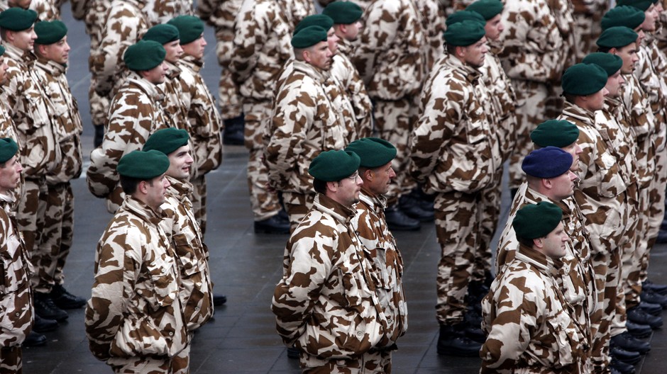 vojaci, slovenská armáda, ilustračné foto