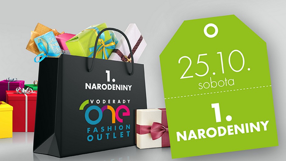 Voderady outlet 1.narodeniny