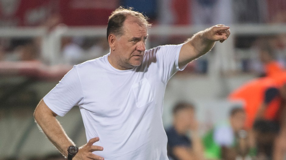 Vladimír Weiss v prvom zápase Mostar - Slovan