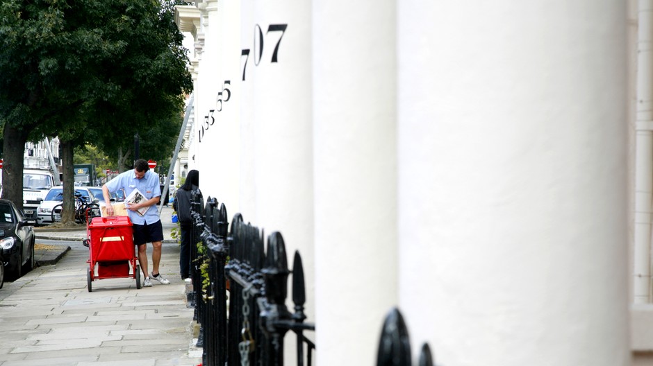 poštár vozík ilustračné foto