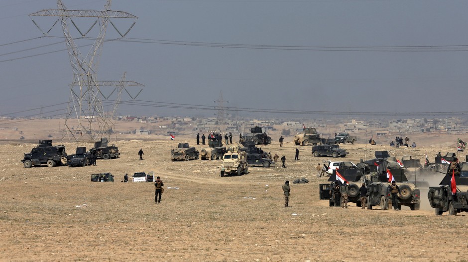 Irak, vojaci, bitka