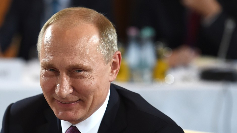 Vladimir Putin, úsmev