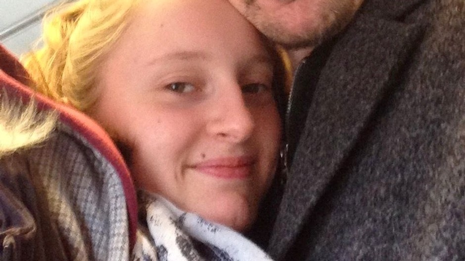 Michael Hoch s priateľkou