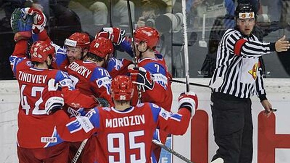 MS hokejisti Ruska