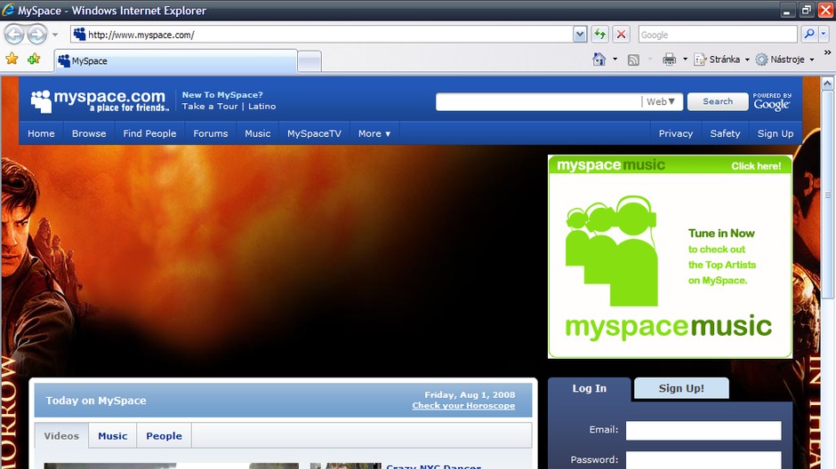 Červ Myspace