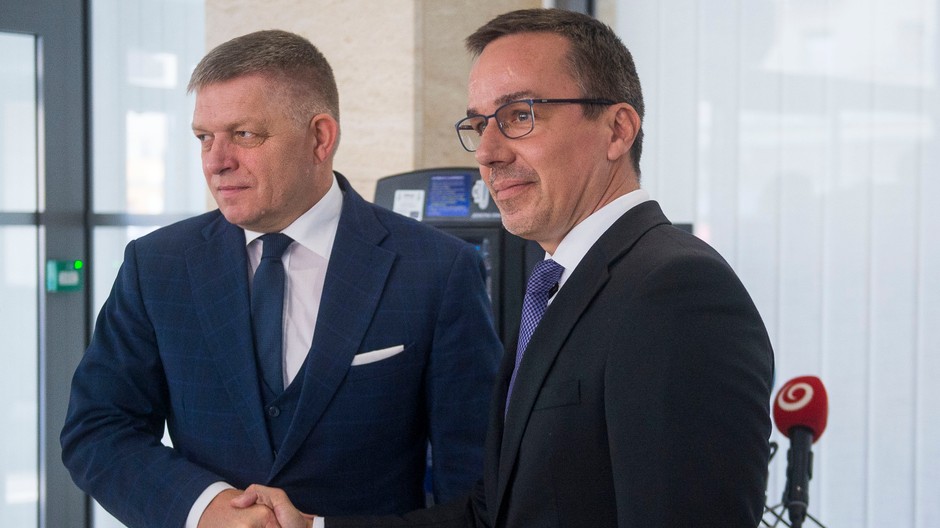 Robert Fico, Erik Tomáš / TASR