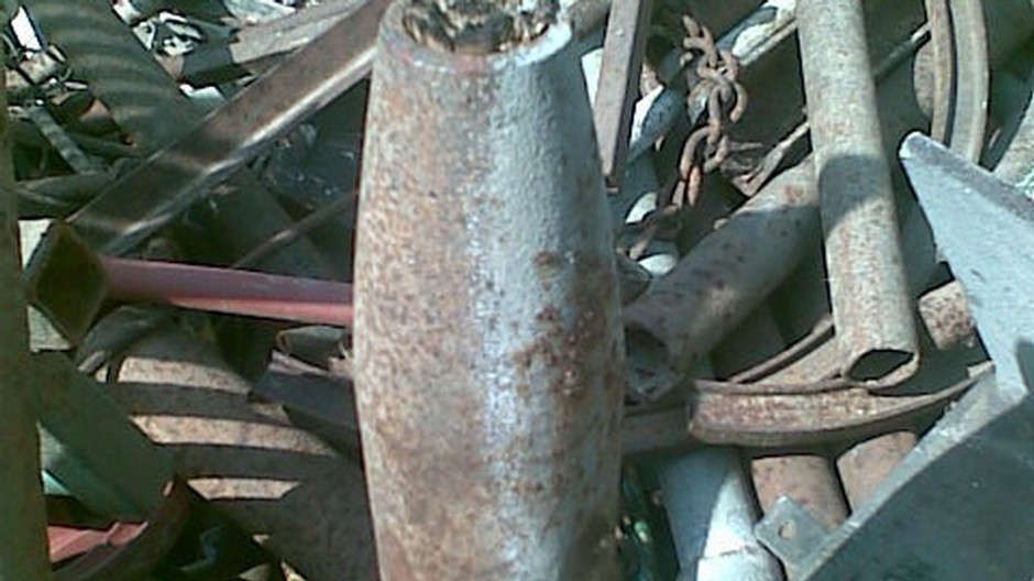 Muníciu našli v zberných surovinách