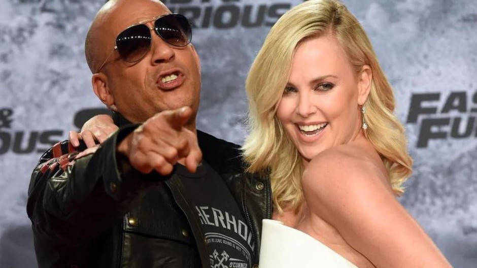 Vin Diesel a Charlize Theron