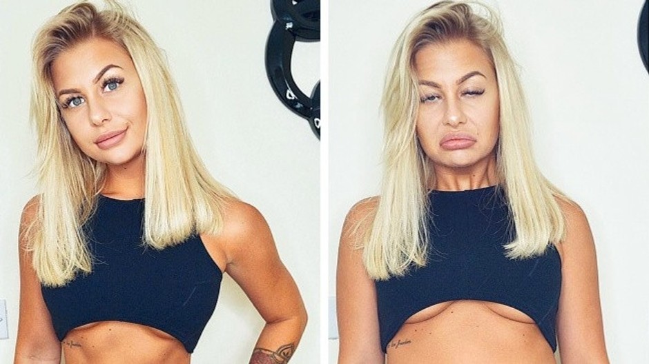 Upravené foto vs realita