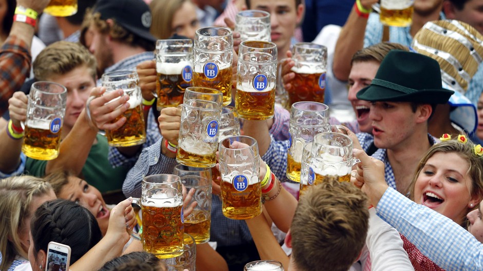 Oktoberfest 2015, Mníchov, Nemecko