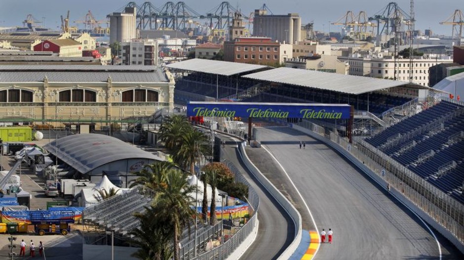 F1 okruh Valencia