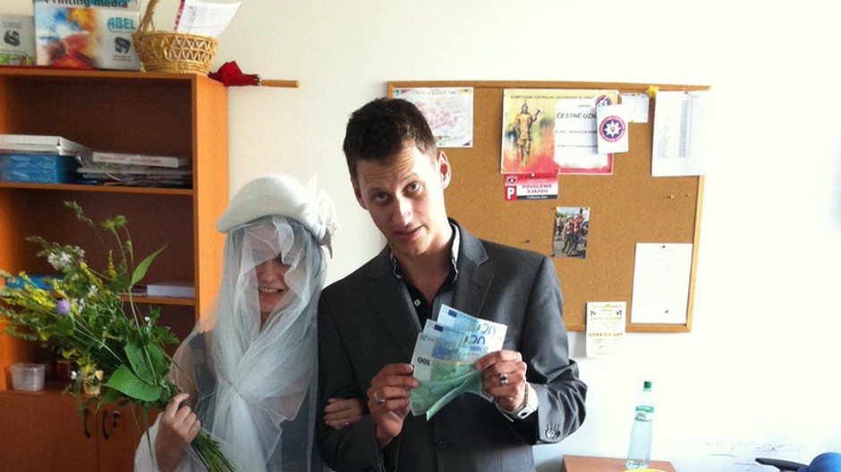 Valér Ferko a Denisa Pirníková - svadba