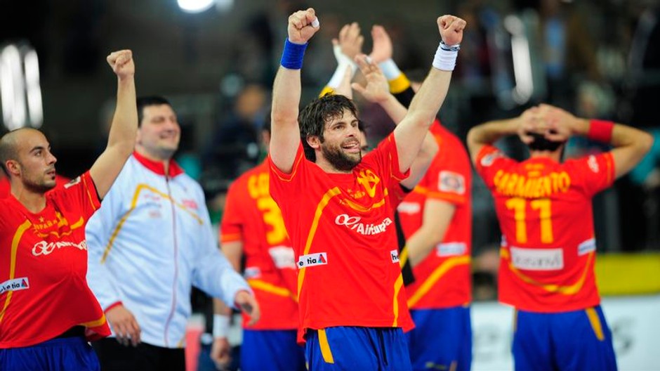 hádzaná MS radosť Španielska