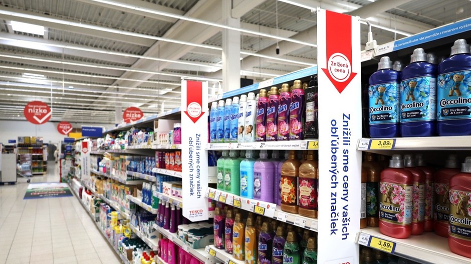 TESCO-znizenie cien