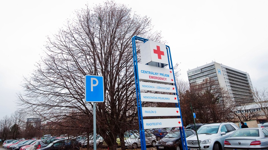 nemocnica Ružinov, parkovanie